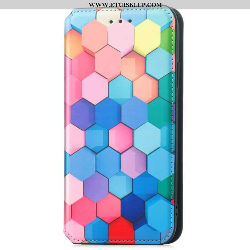 Etui Folio do iPhone 15 Pro Wykres Caseneo